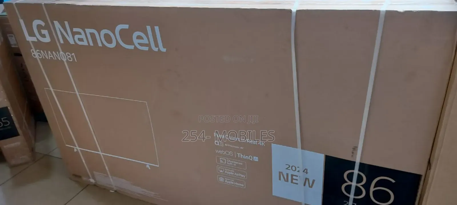 Lg 86'' Nano 81 - Nanocell Ai Smart Tv (2024)