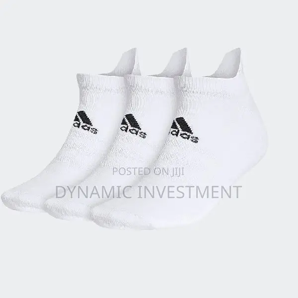 Adidas Ankle Socks 3 Pairs Size UK 6-8