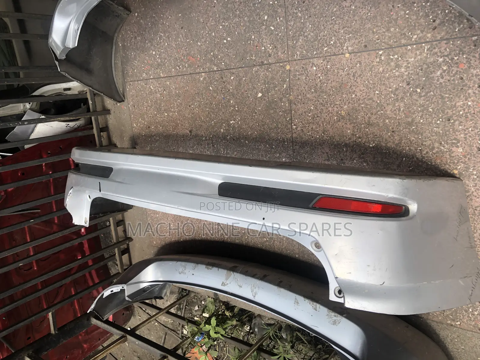 Nissan Wingroad Y12 Rear Bumper(With Reflectors)