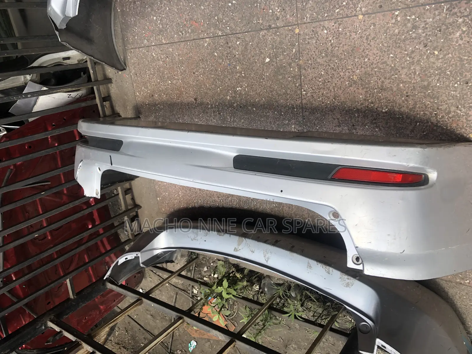 Nissan Wingroad Y12 Rear Bumper(With Reflectors)