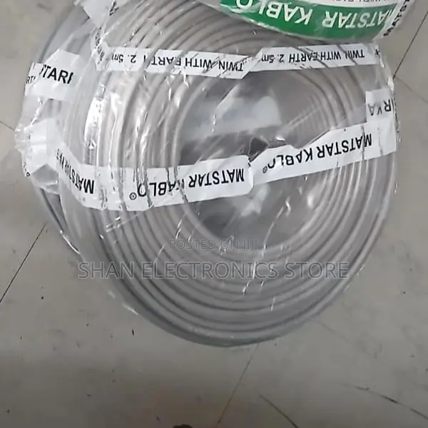 2.5 Mm Twin P.V.C Insulated Electric Cable Affodable Matsta