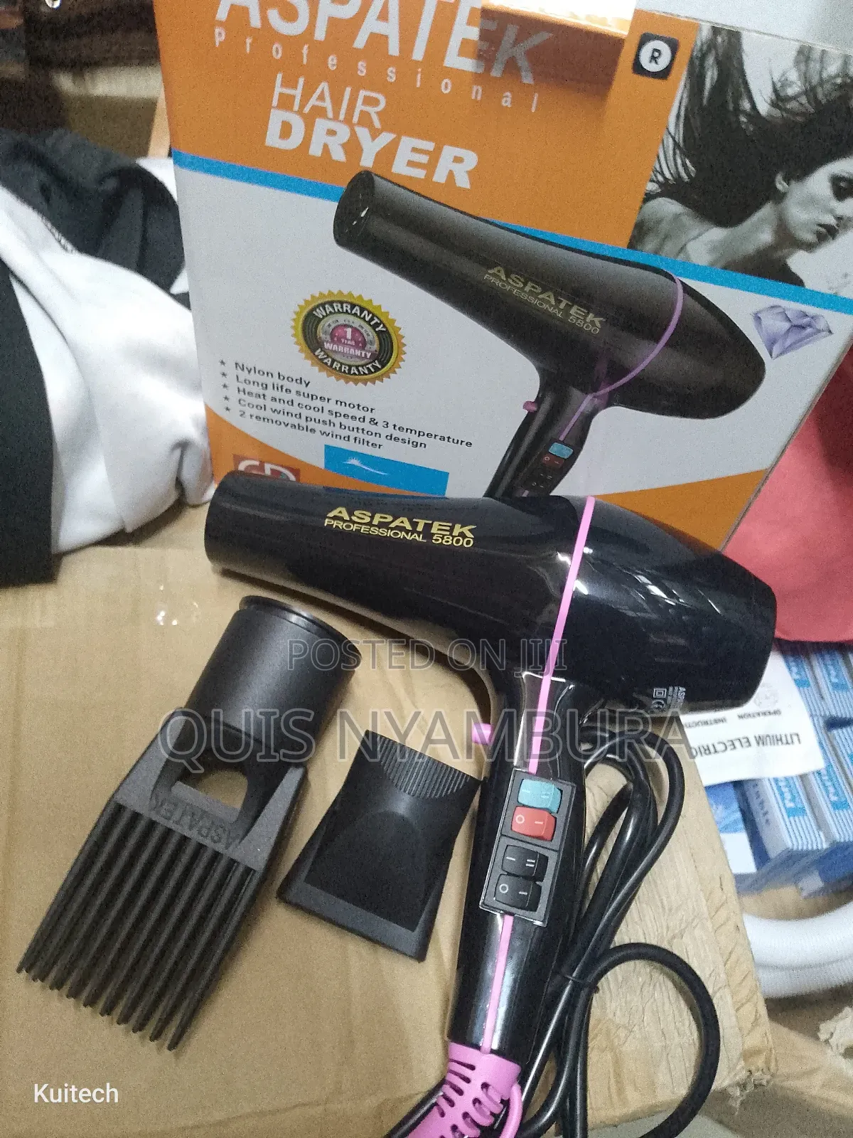 Hair Dryer, Professional Blow Dryer