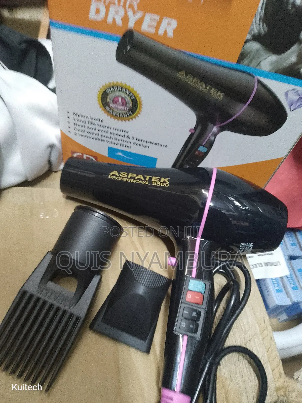 Hair Dryer, Professional Blow Dryer
