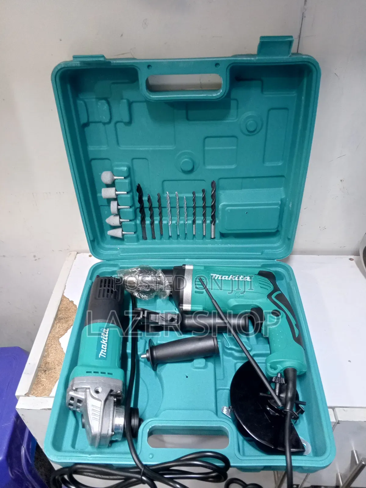 2in1 Drill+Grinder Combo