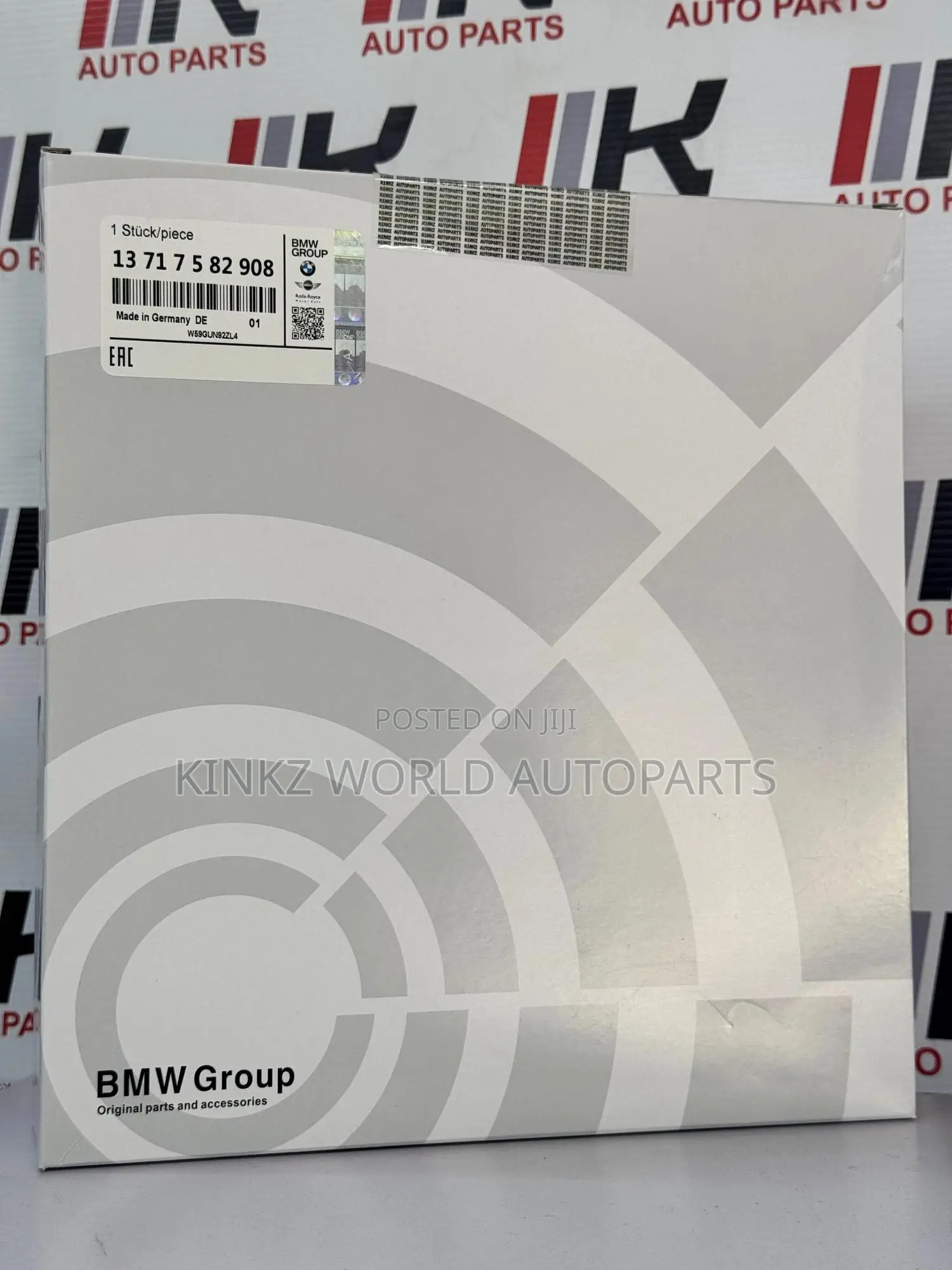 BMW 13717582908 Air Filter - F10 528i (N20), X1 28i, Z4 28i