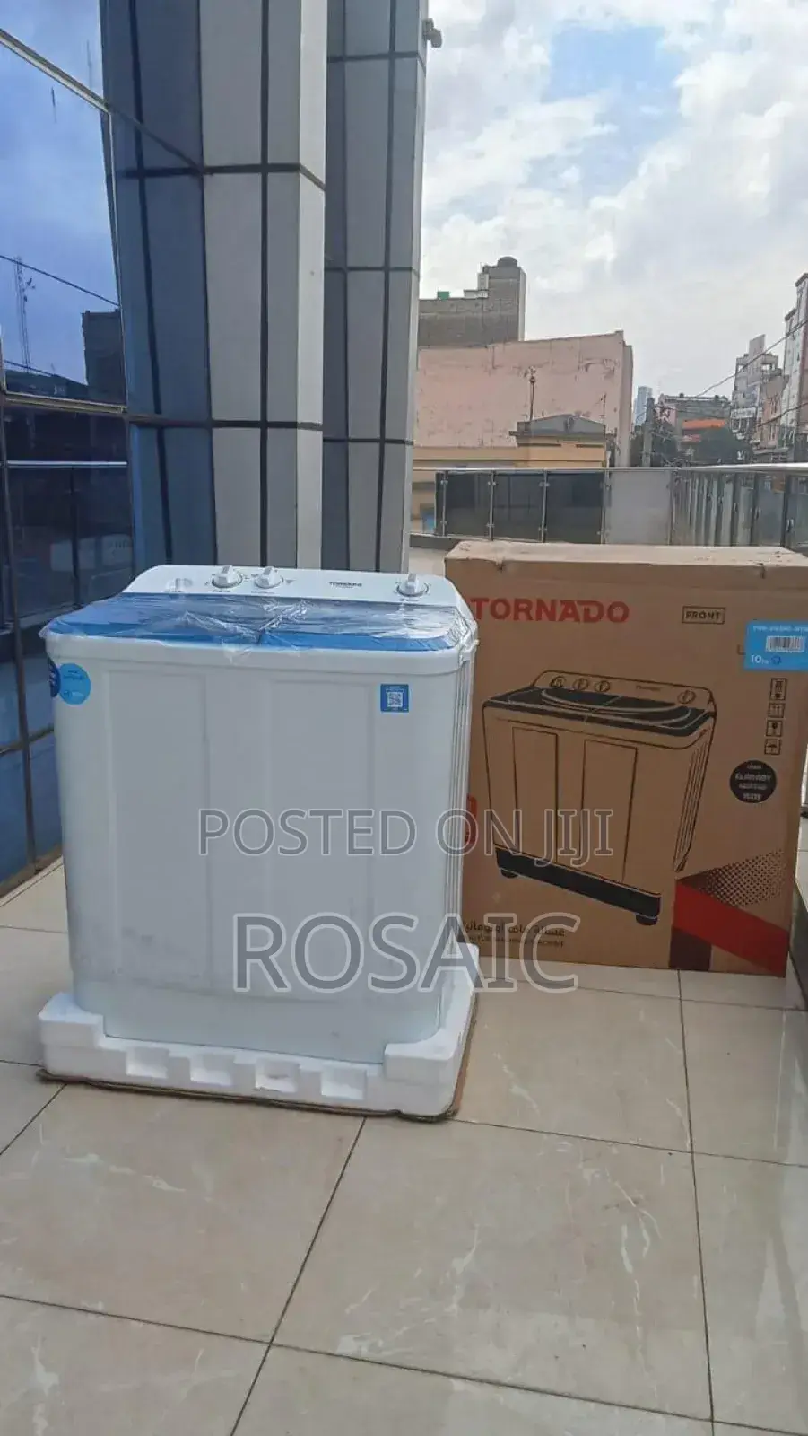 Tornado 10kg Wash and Spin Washing Machine