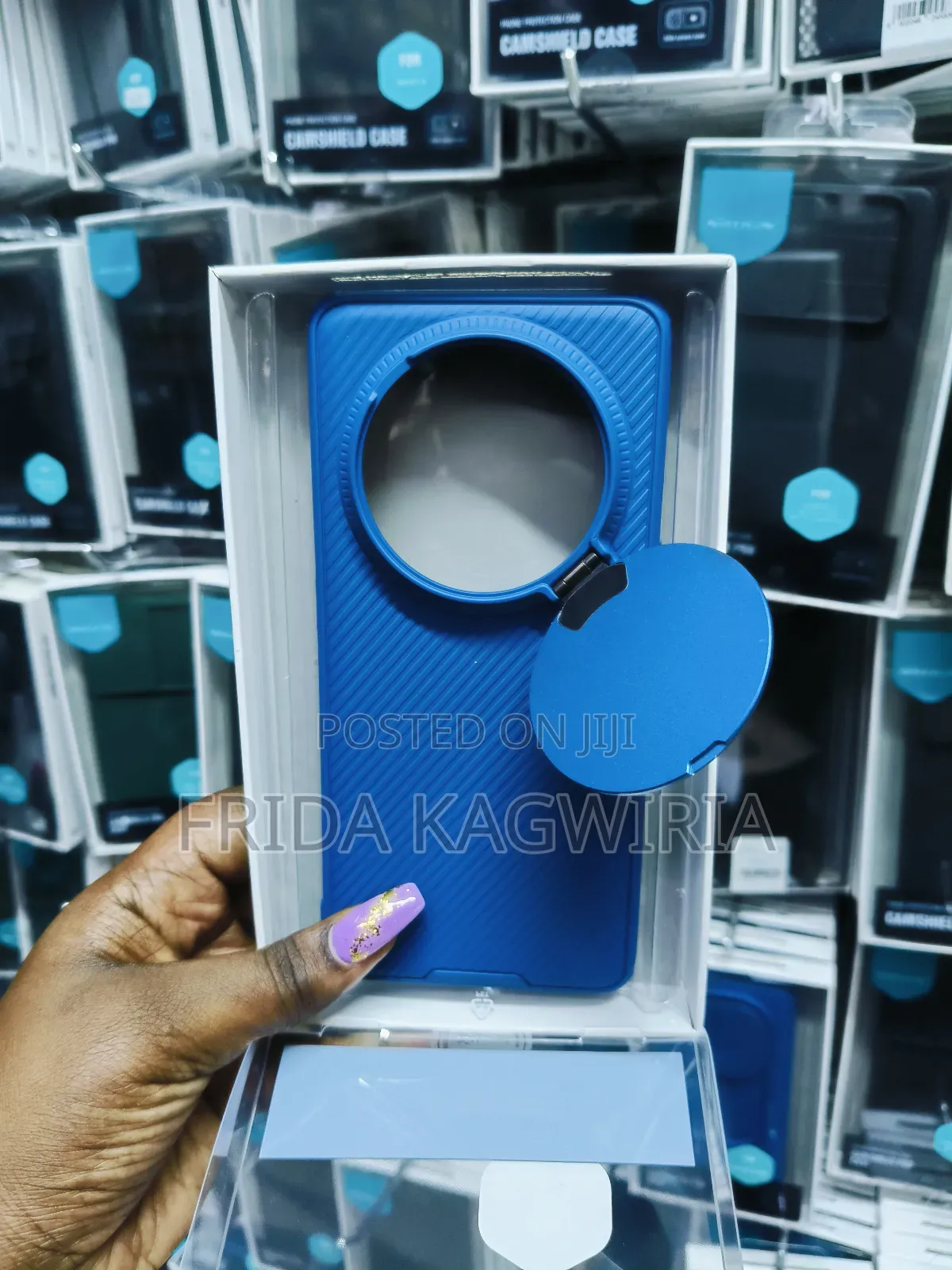 Oppo Find X6 Pro Nilkin Camshield Back Cover With Stand