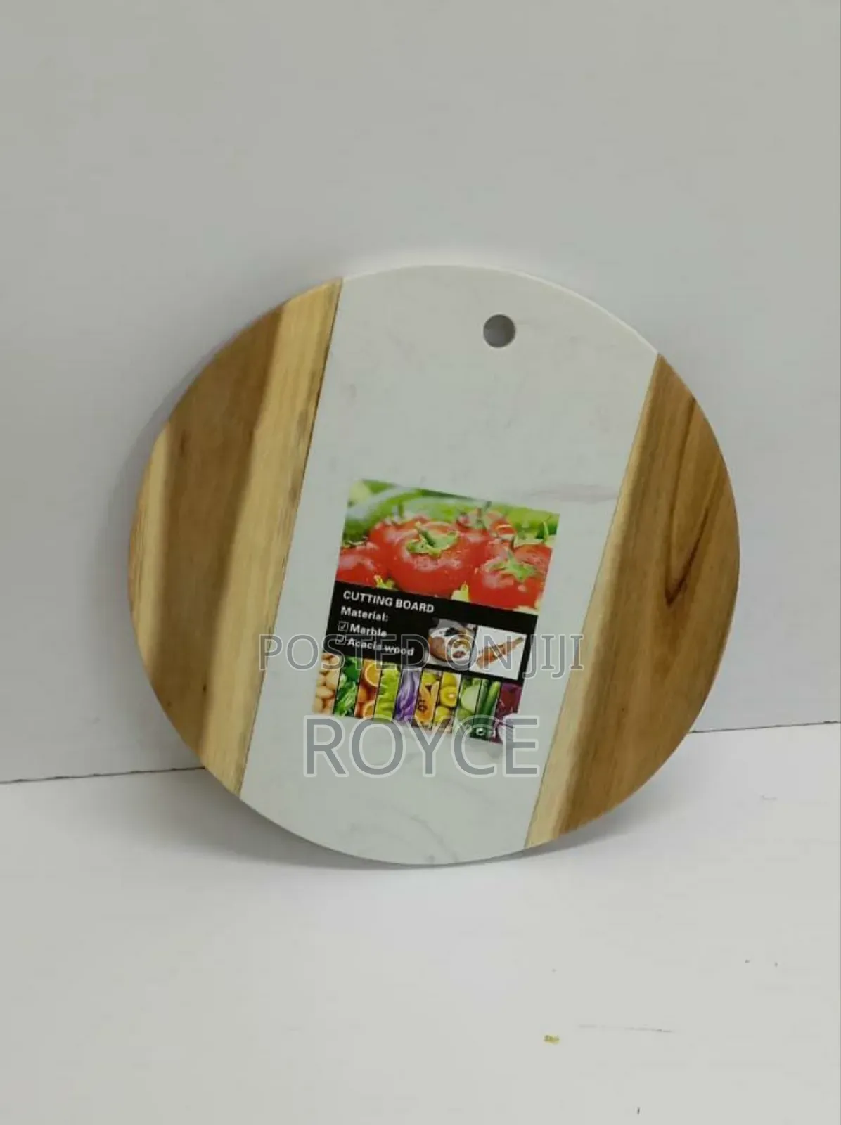 Marble + Acacia Wood Chopping / Serving Board