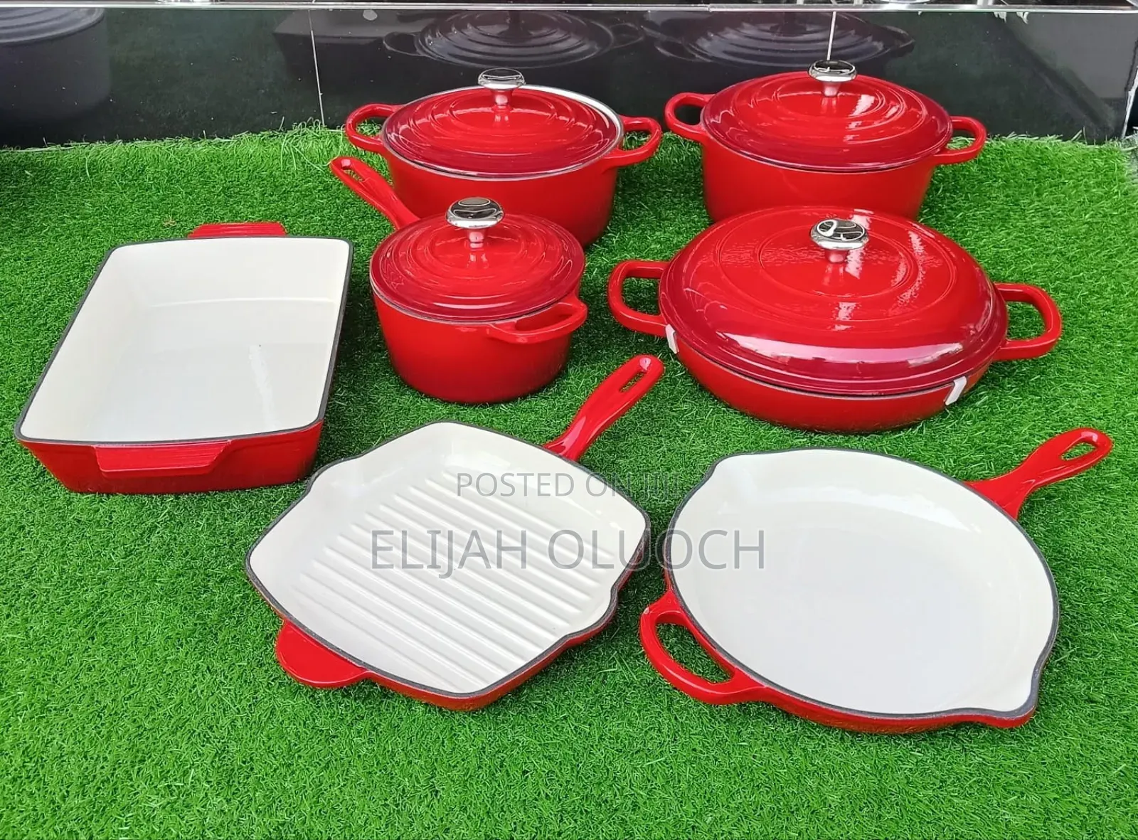 *Enamel Cast Iron Cooking Pots*