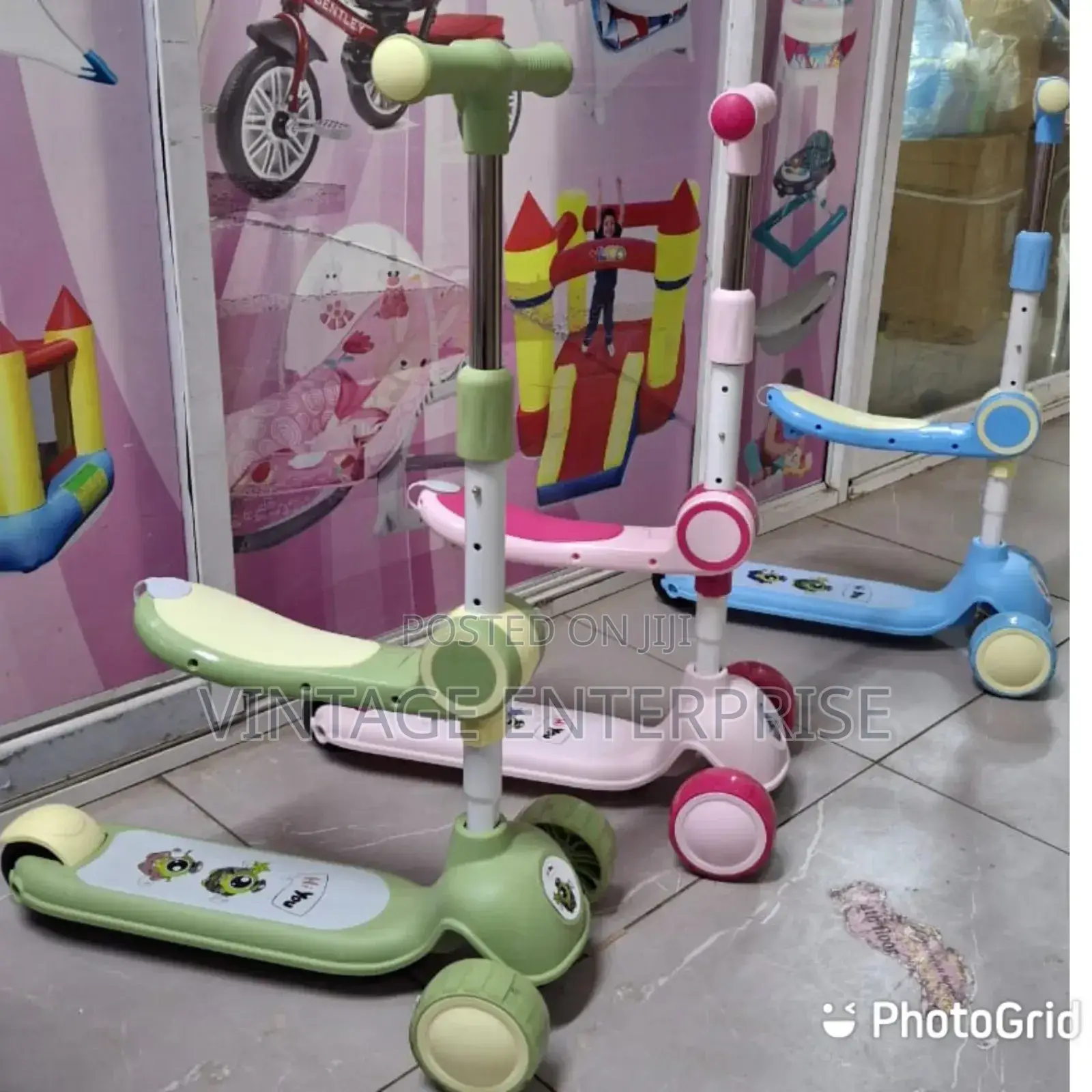 Kids Scooter With Seat