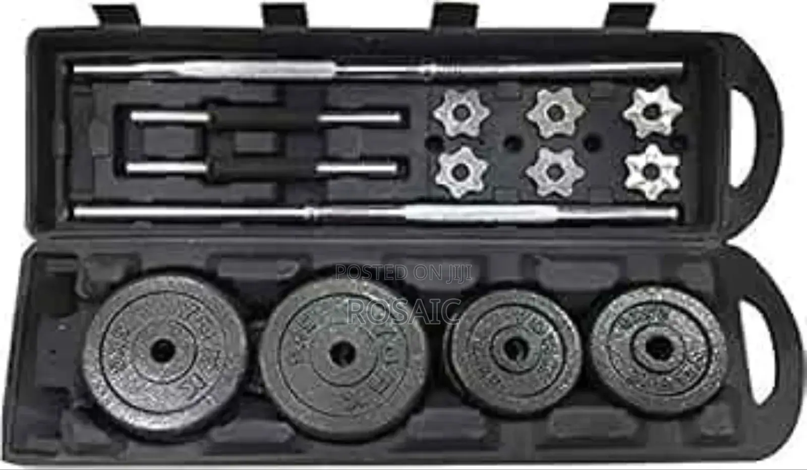 50 KGS Dumbell Set With Barbell 50 Kgs.