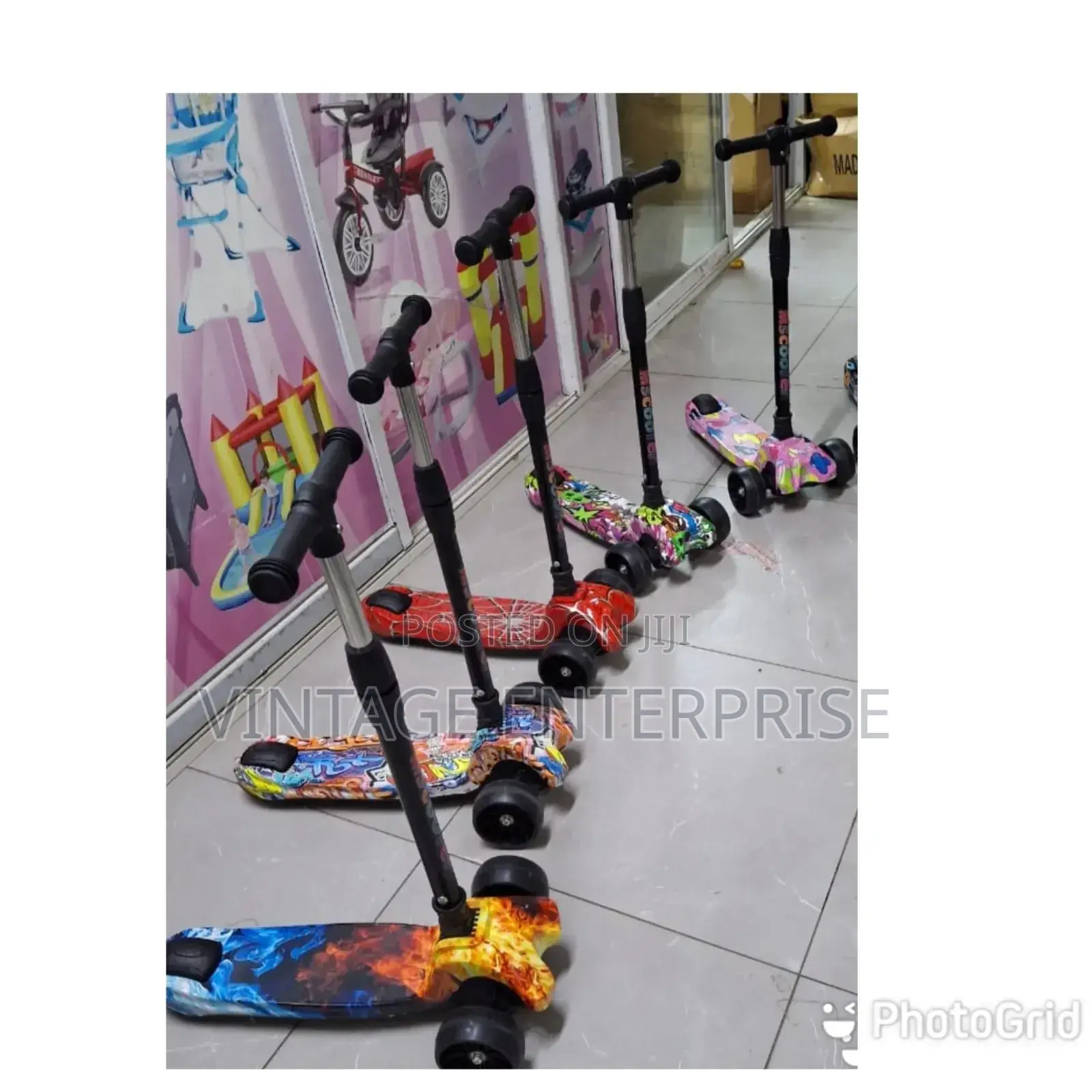 Wide Wheeled Scooter