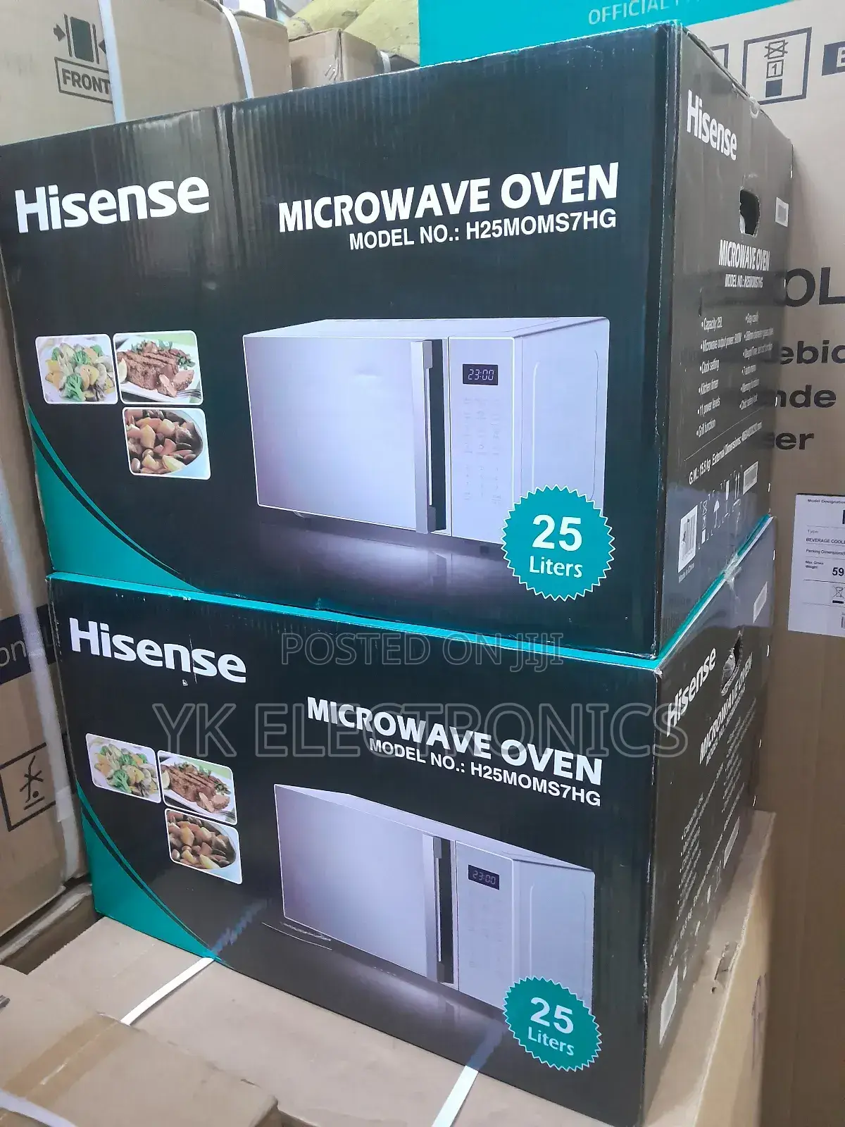Hisense 25l Grill Microwave Oven H25moms7hg