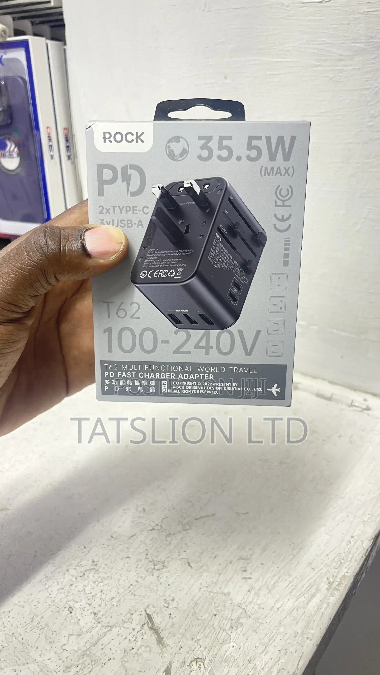 Multifunction Travel Adapter 35.5w
