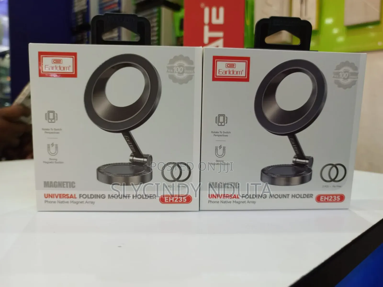 Magnetic Universal Folding Mount Holder( Phone Holder)