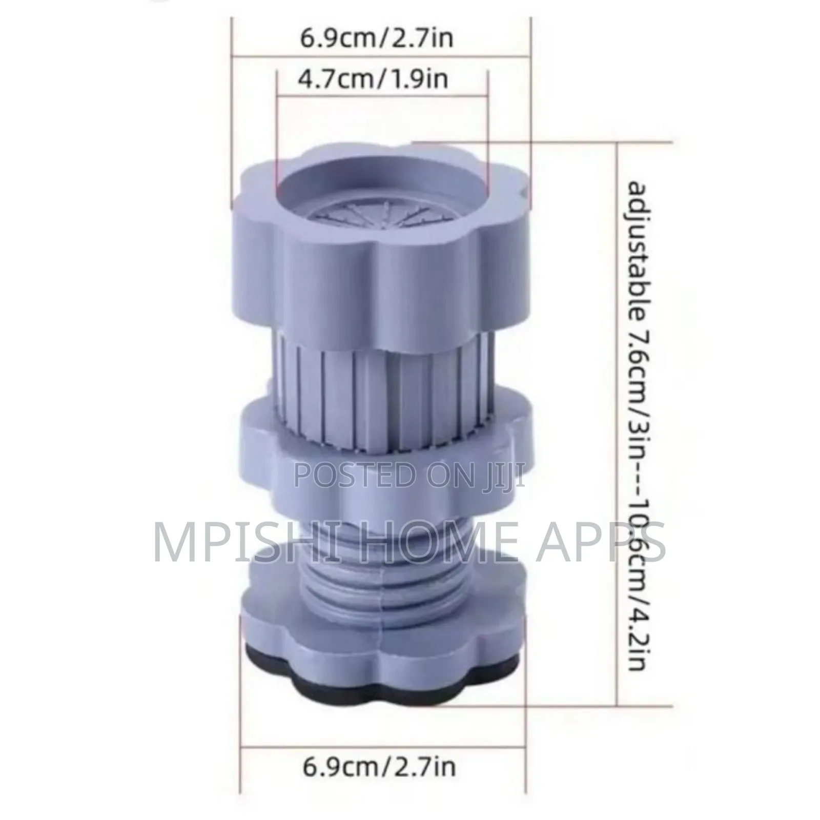 Adjustable Washing Machine Pad Set