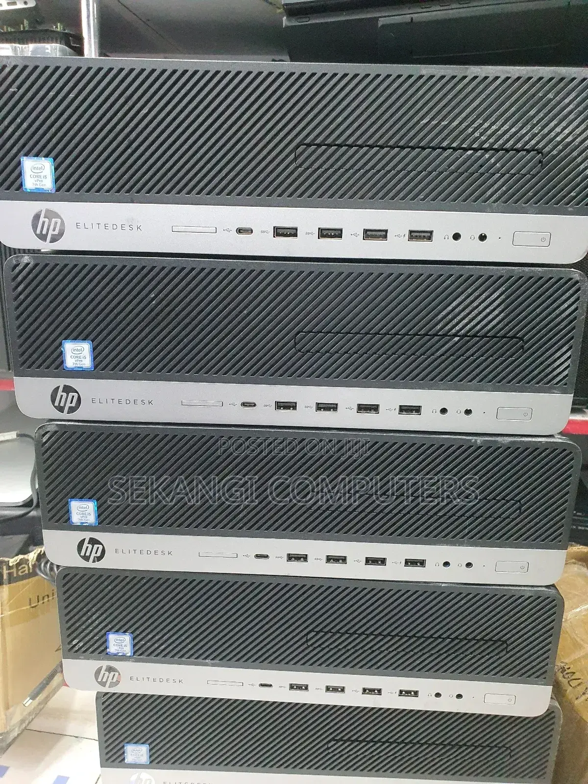 Desktop Computer HP EliteDesk 800 G3 8GB Intel Core I5 HDD 500GB