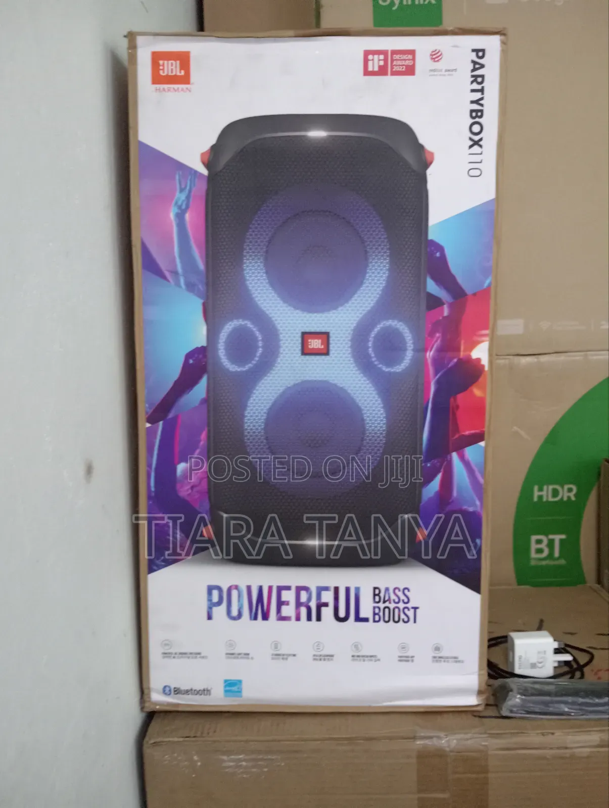 JBL Party Box 110 160watts Portable Bluetooth Speaker