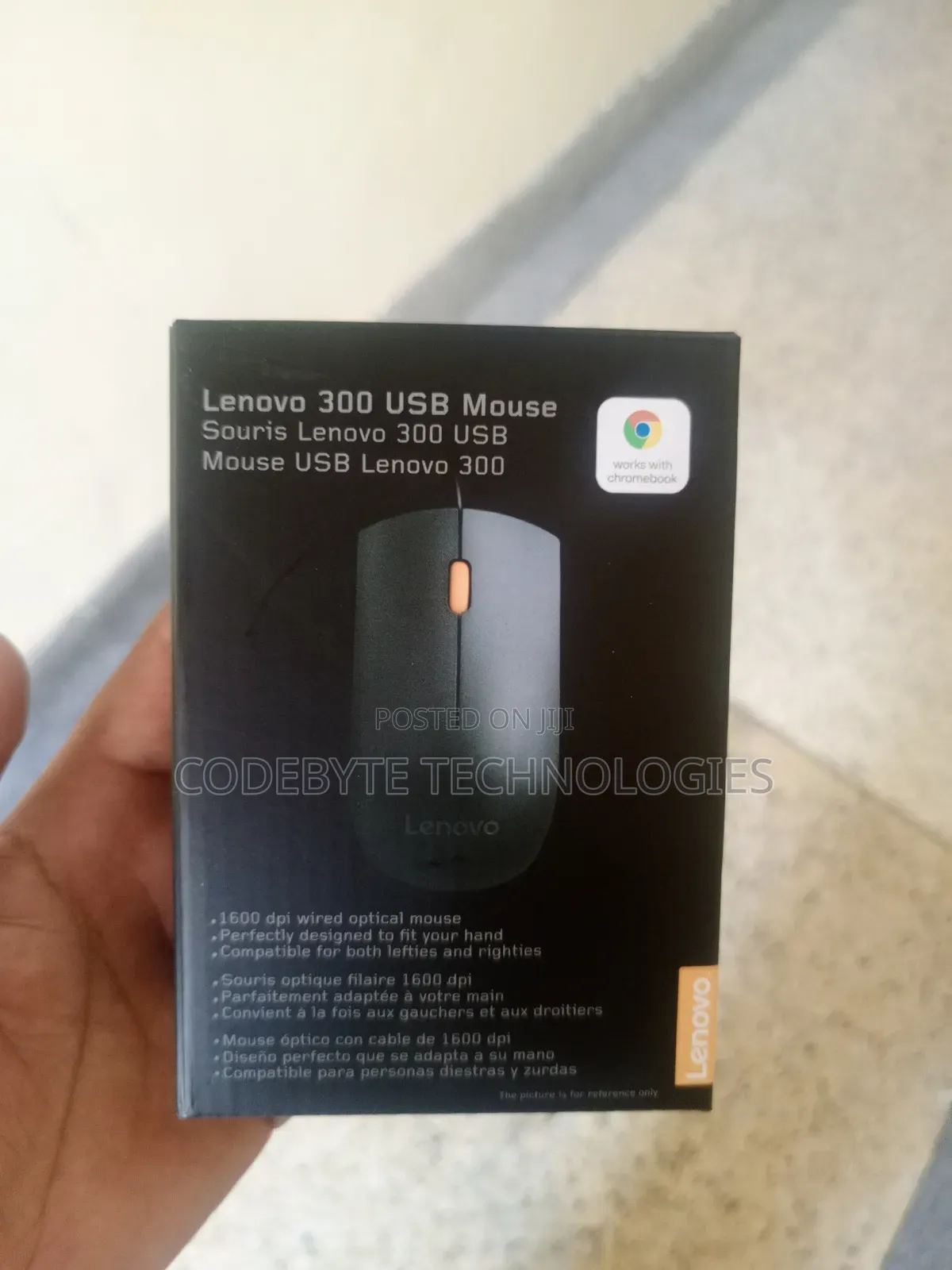 Lenovo 300 ^Lenovo 300 USB Wired Mouse