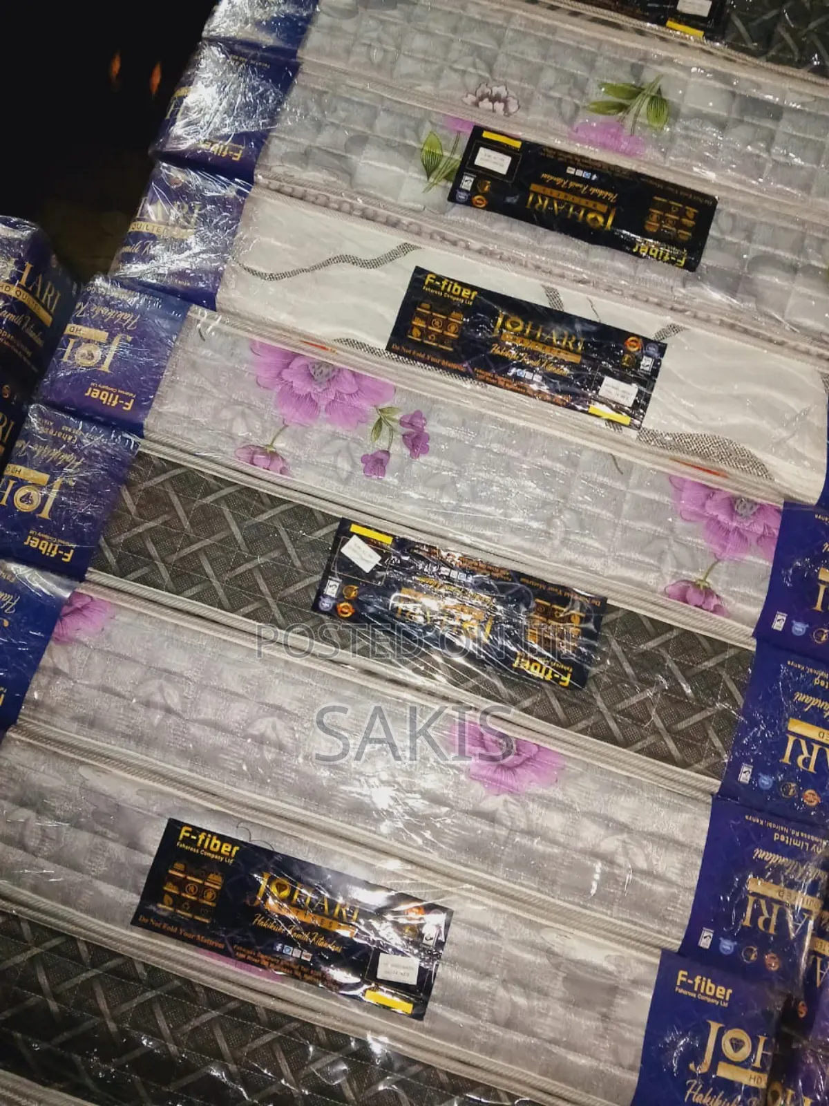 Picture This! 5 X 6 Johari 8inch Fibre Hd Quilted Mattresses
