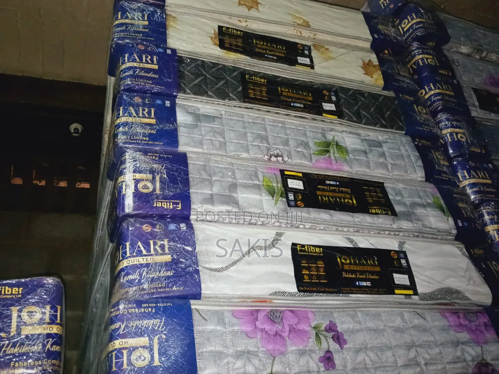 Picture This! 5 X 6 Johari 8inch Fibre Hd Quilted Mattresses
