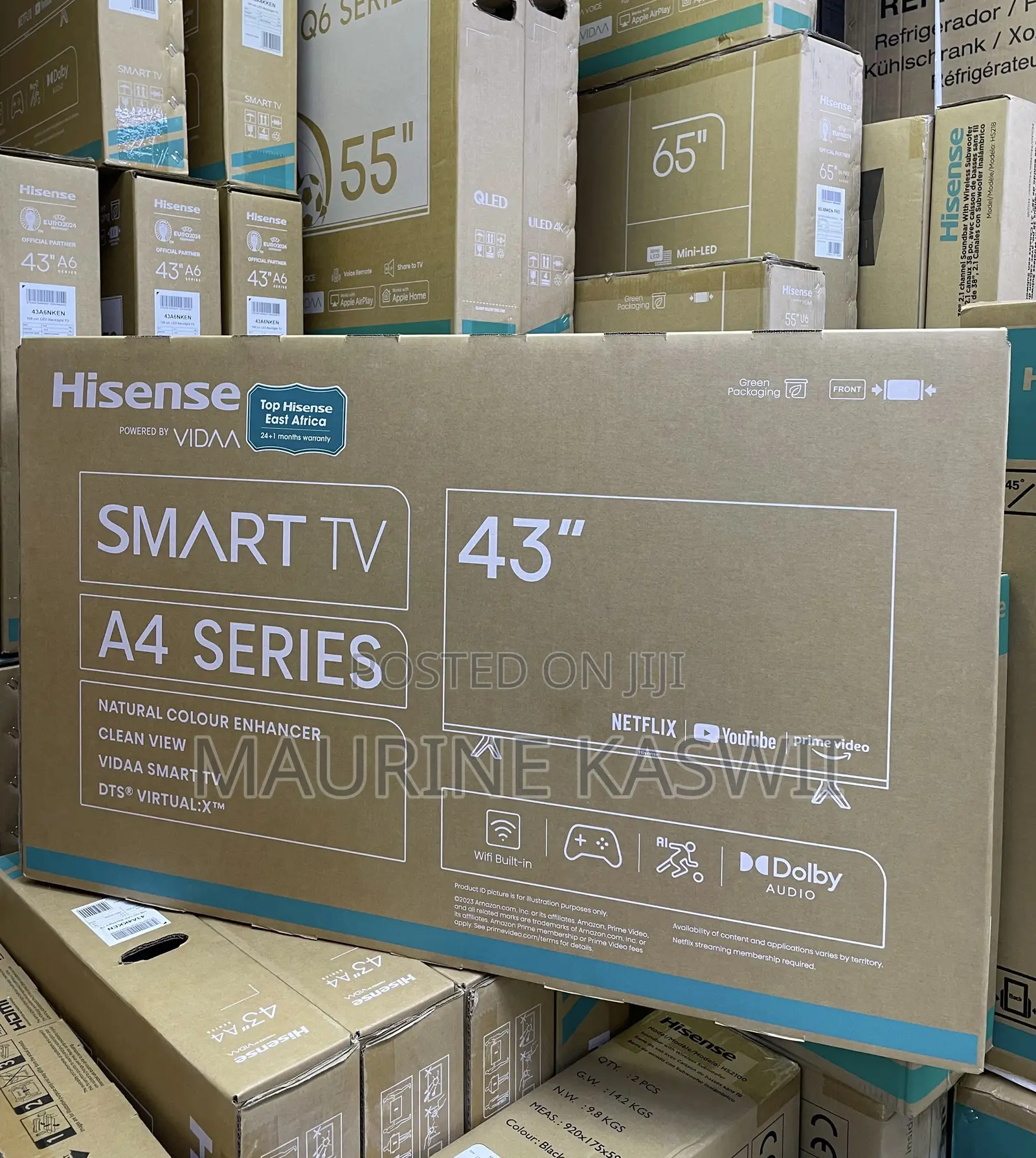 Hisense 43 Inch Smart TV 43 A4 Full Hd