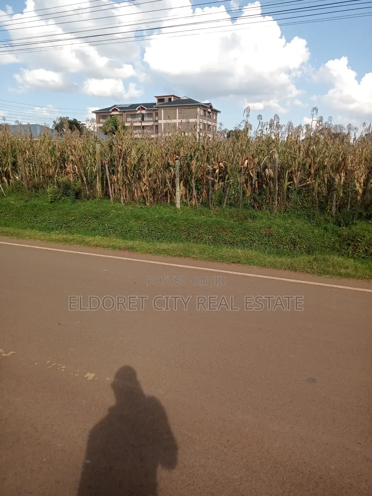 1/4 Plot Annex Mti Moja Touching Feeder Tarmac