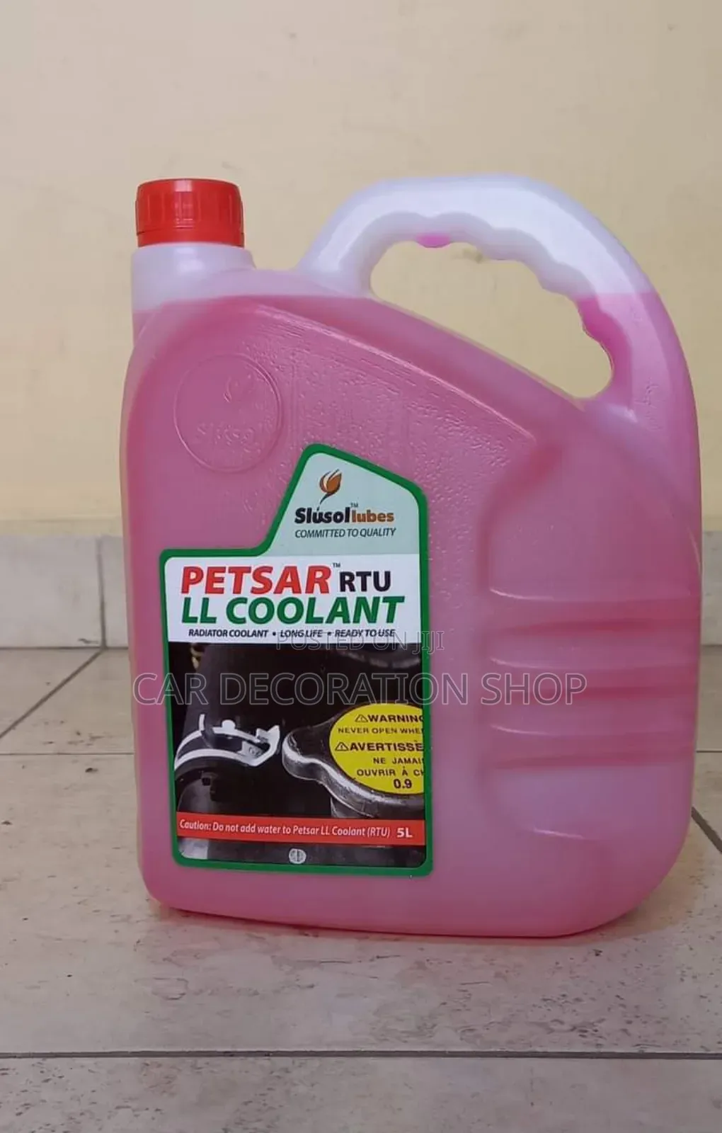 5l Radiator Red Coolant for Engine Anti Rust,Overheating