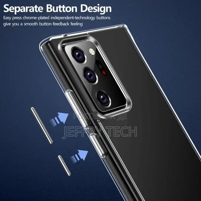Samsung Galaxy Note 20 Ultra Transparent and High-Quality Ca