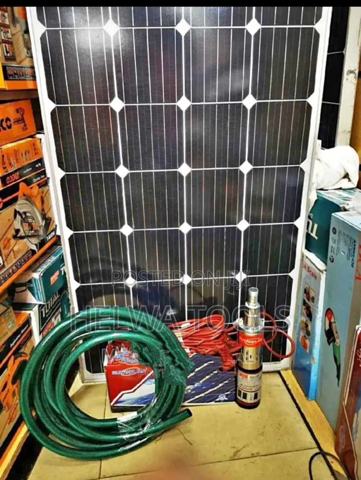 Complete Solar Pump, 250 Watts,