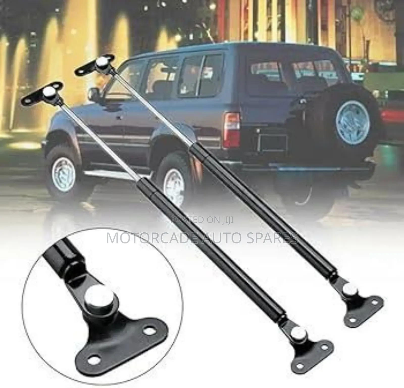 Toyota Landcruiser Fj 80 Series Bonnet Shocks Struts Set