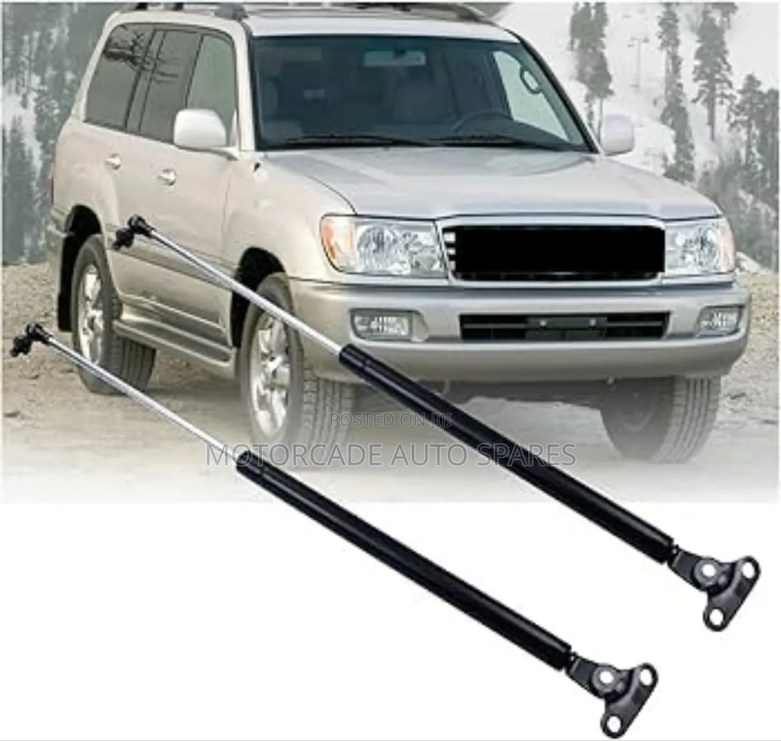 Toyota Landcruiser Fj 100 Series Bonnet Shocks Set