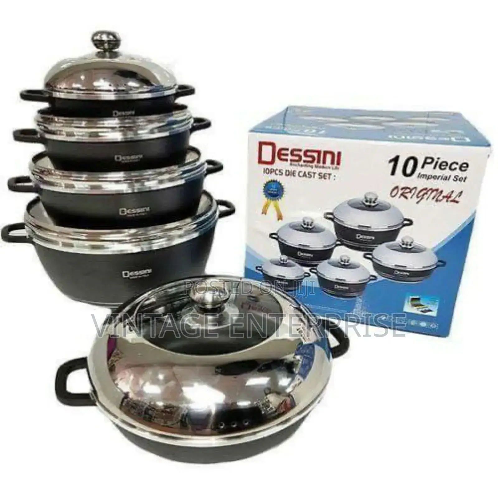 10pcs Dessin Cookware Set