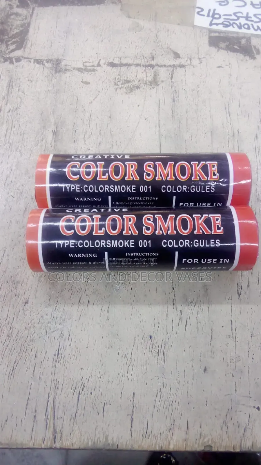 Color Smoke Poppers for Bridal Shower