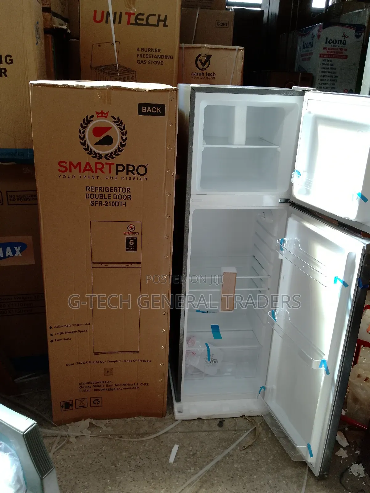 SFR-210DT-I Double Door 210l Direct Cool Refrigerator