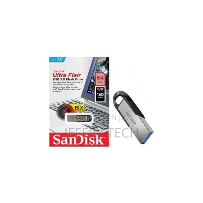 Sandisk 128GB Ultra Flair USB 3.0 Flash Drive , (1YR WRTY)