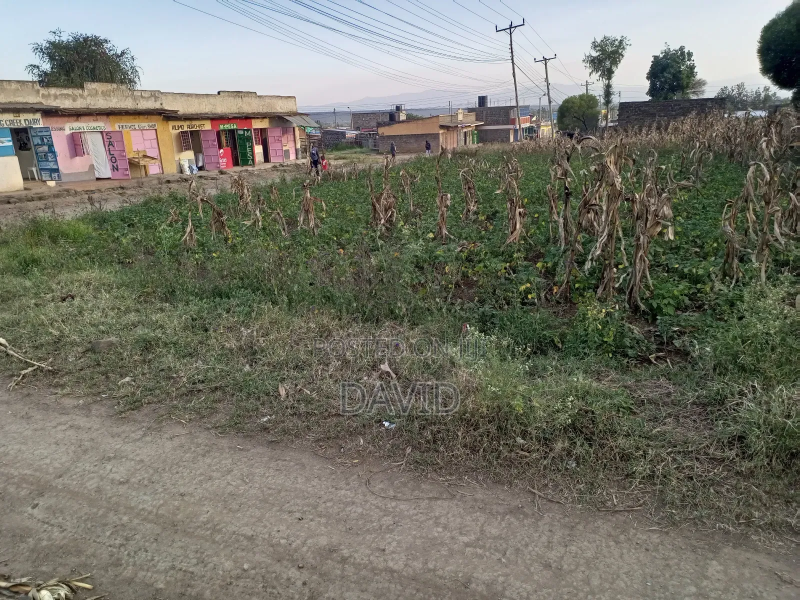 Corner Plot for Sale in Pipeline (Mirugi's) Trading Center
