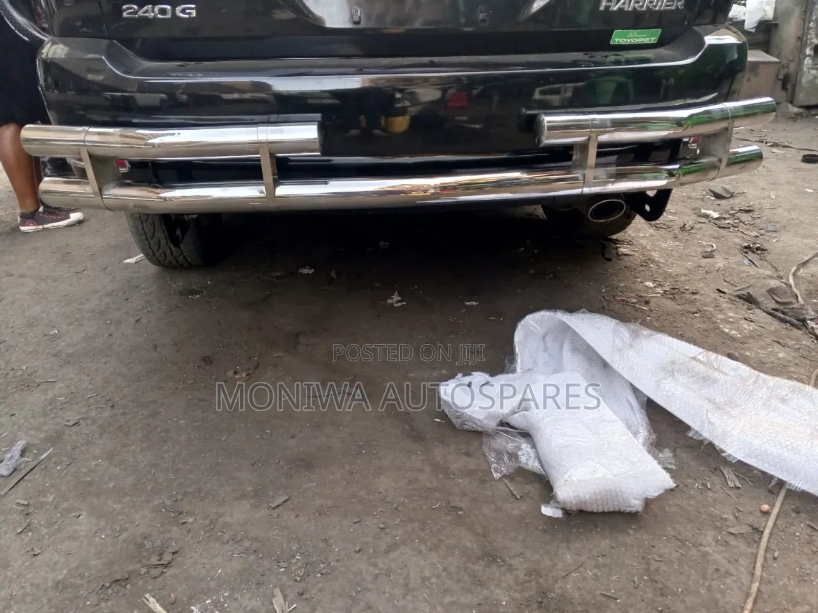 Rear Guard/Bull Bar Toyota Harrier