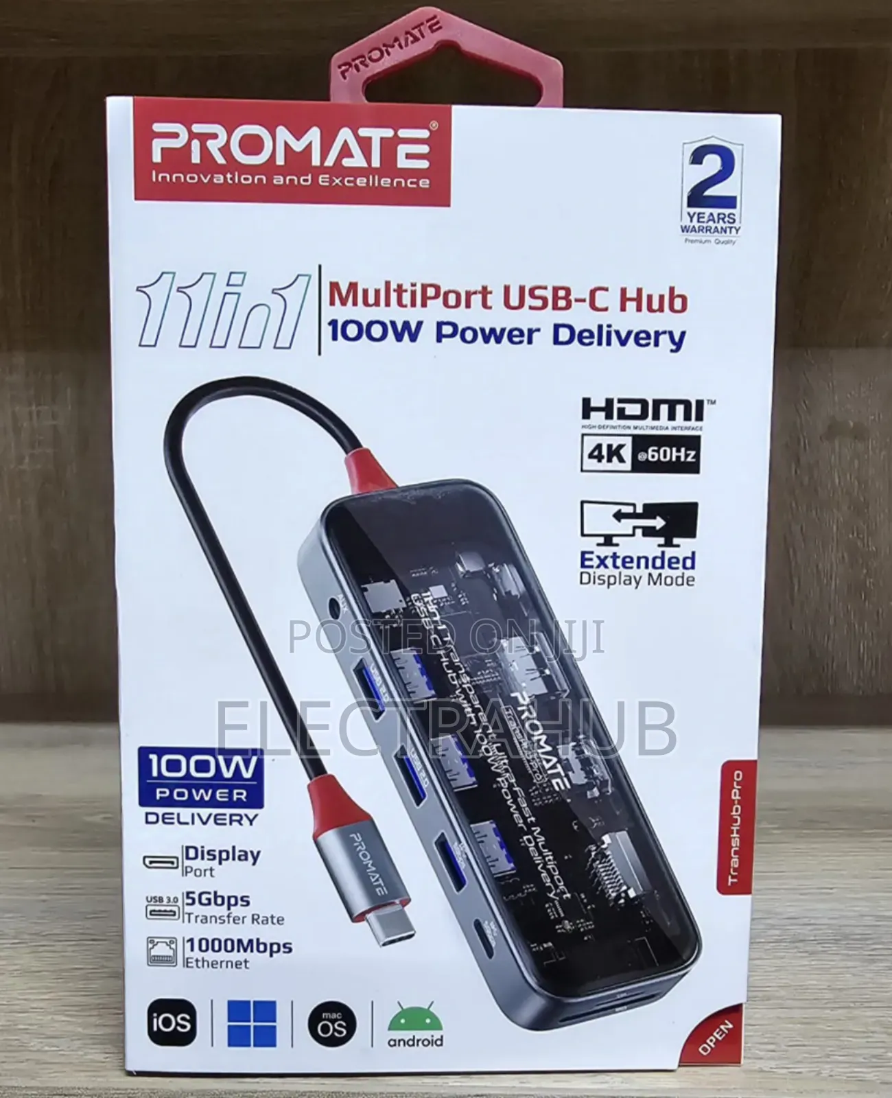 Promate 11in1 Transhub-Pro New Sealed in a Shop