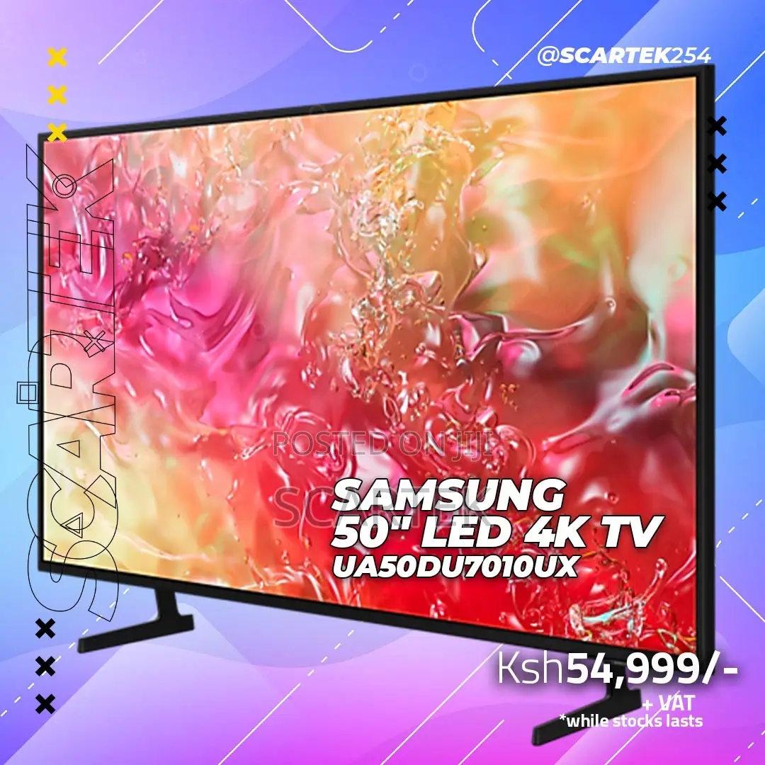Samsung Crystal Uhd 50” Tv
