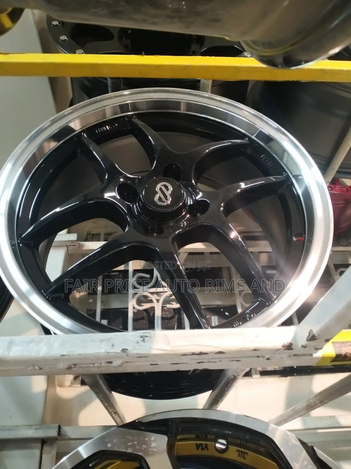 Size 16 White 4 Holes Sports Rims