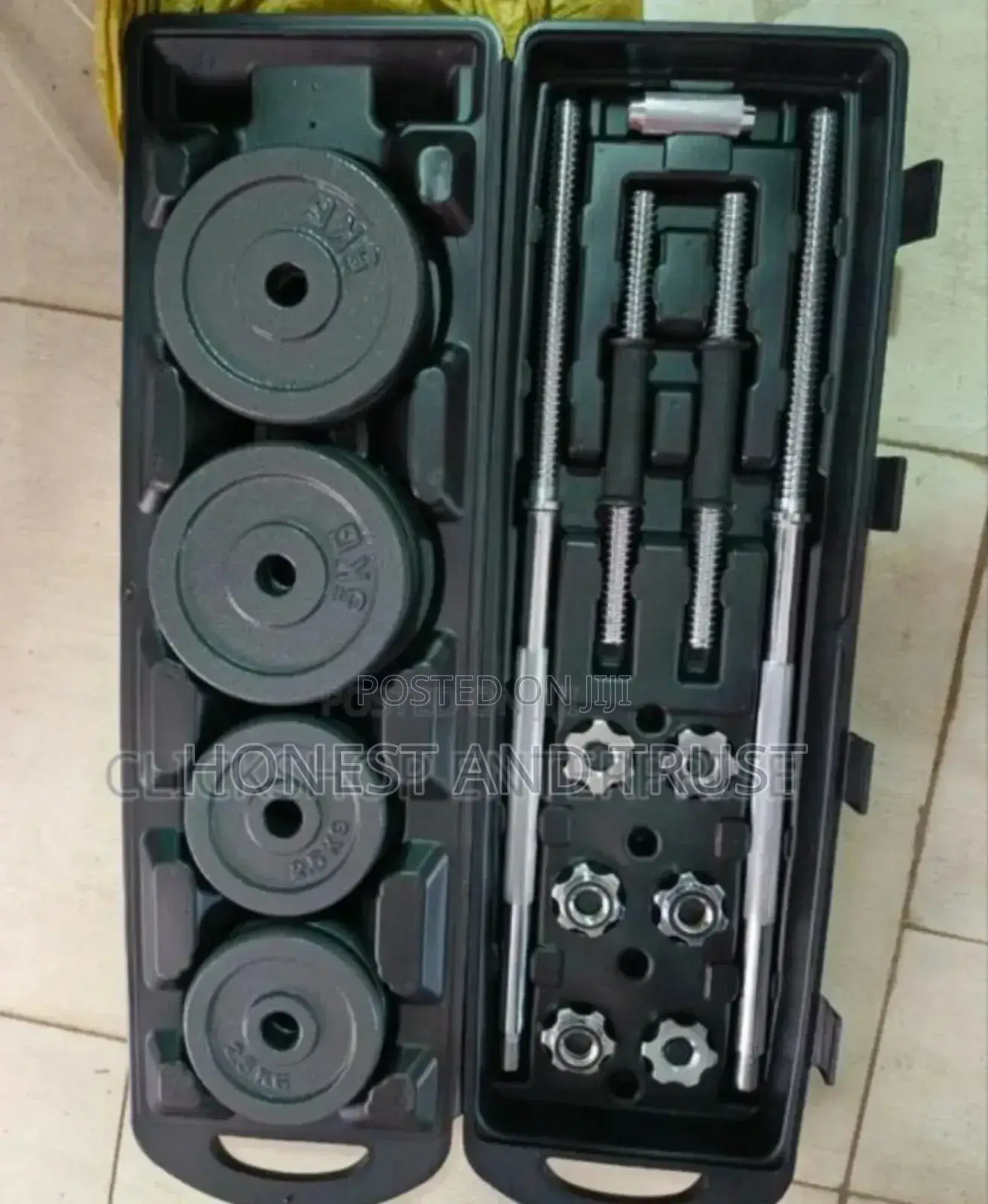 50 Kg Dumbells Chrome