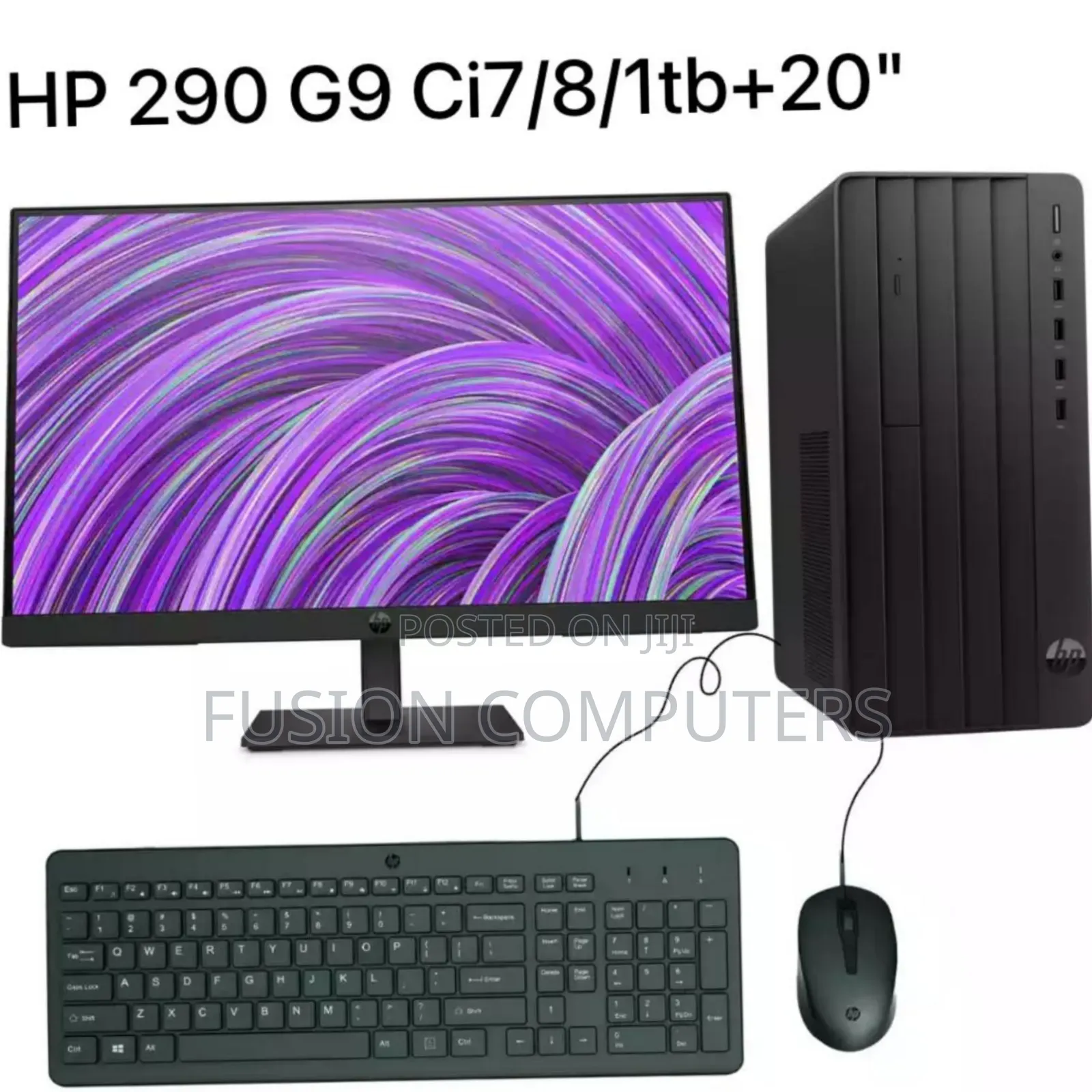 New Desktop Computer HP 8GB Intel Core I7 HDD 1T