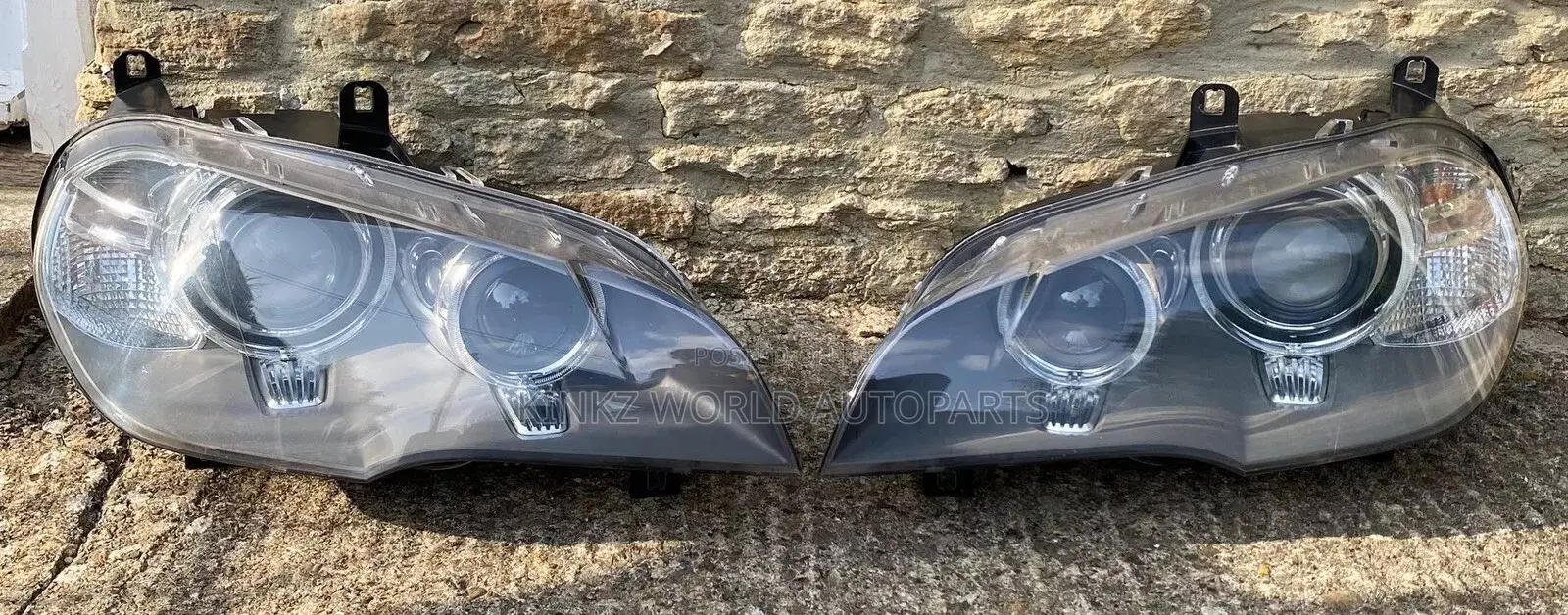 BMW E70 X5 Pair Set Right Left Xenon Headlight 2007-12