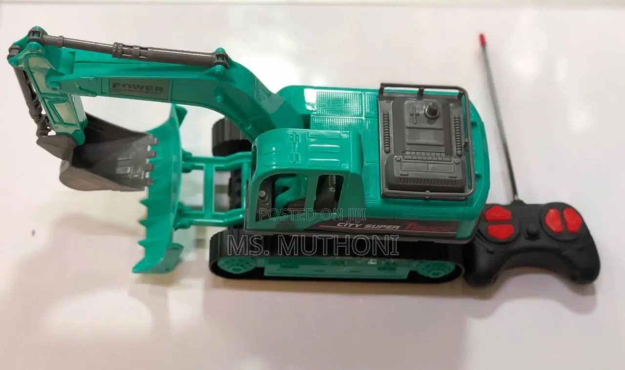 Remote Controlled Excavator Toy Car