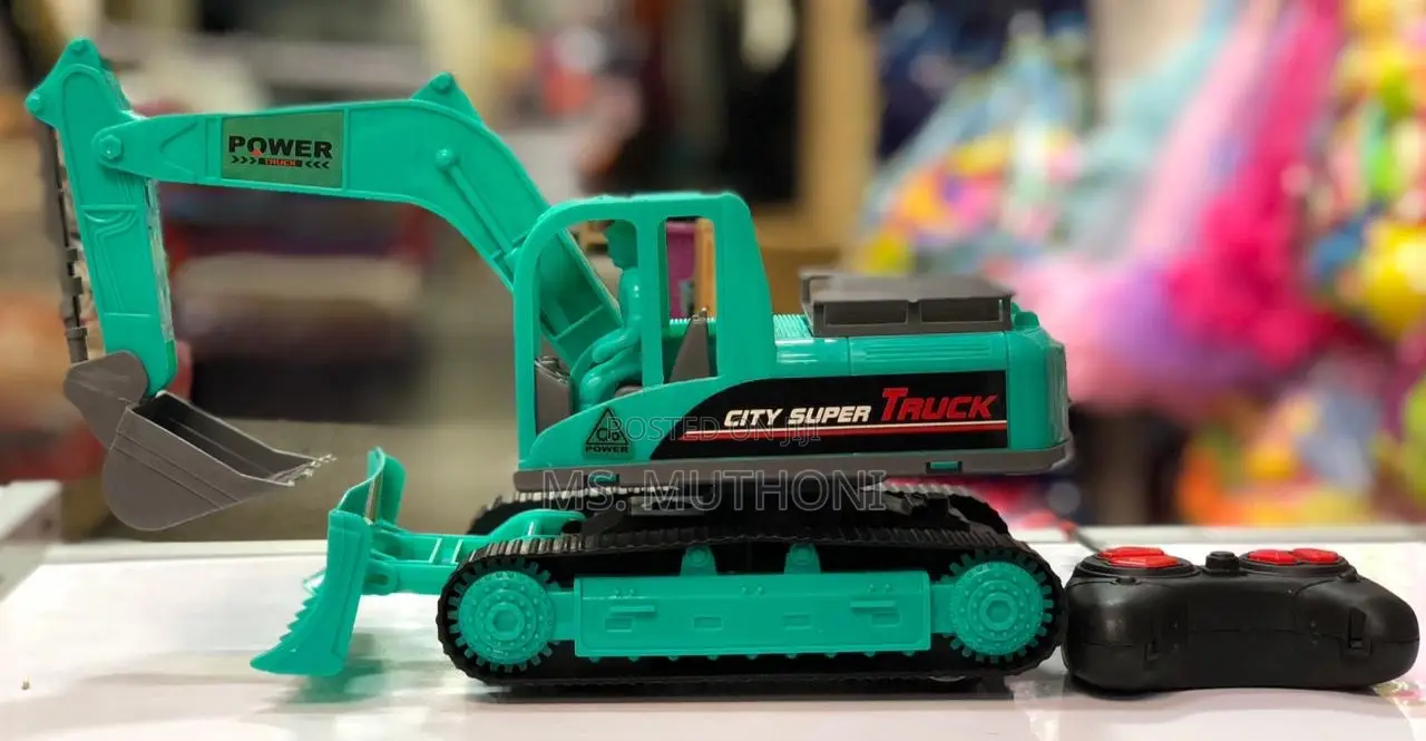 Remote Controlled Excavator Toy Car