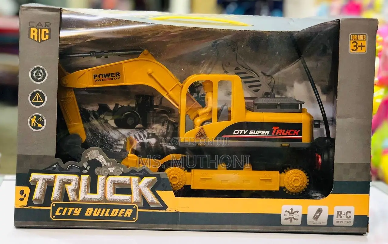 Remote Controlled Excavator Toy Car