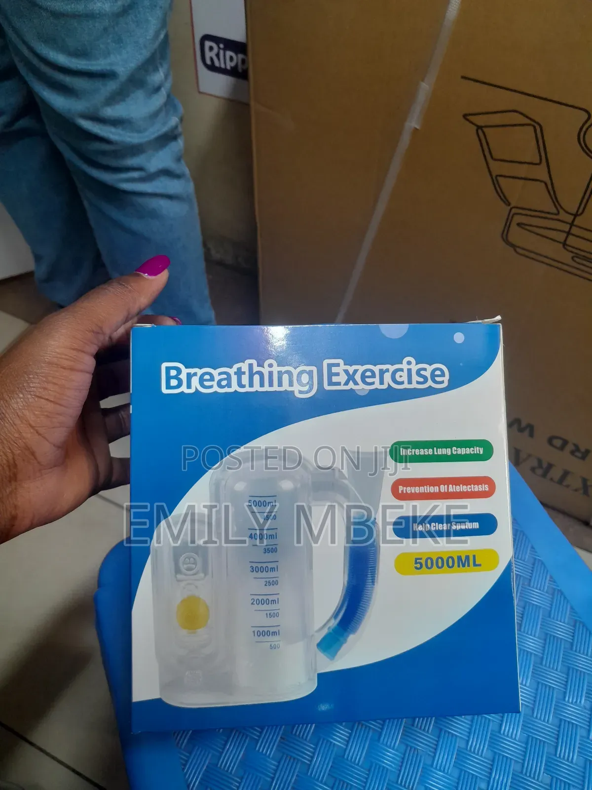 Spirometer Breathing Exercises