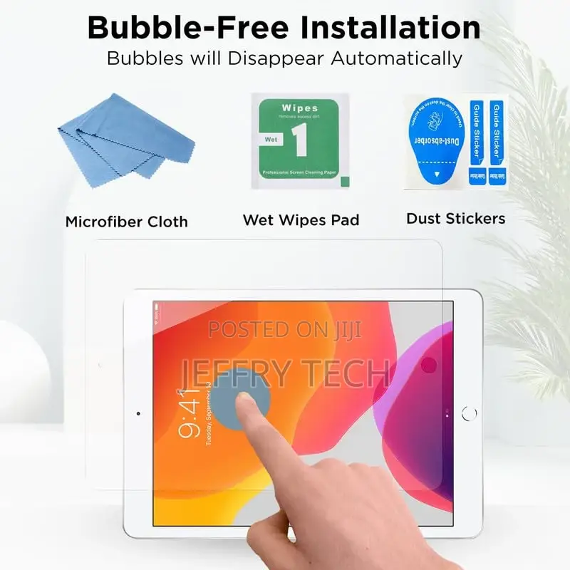 Glass Screen Protector for iPad 10.2 Inch 9th Gen Generation