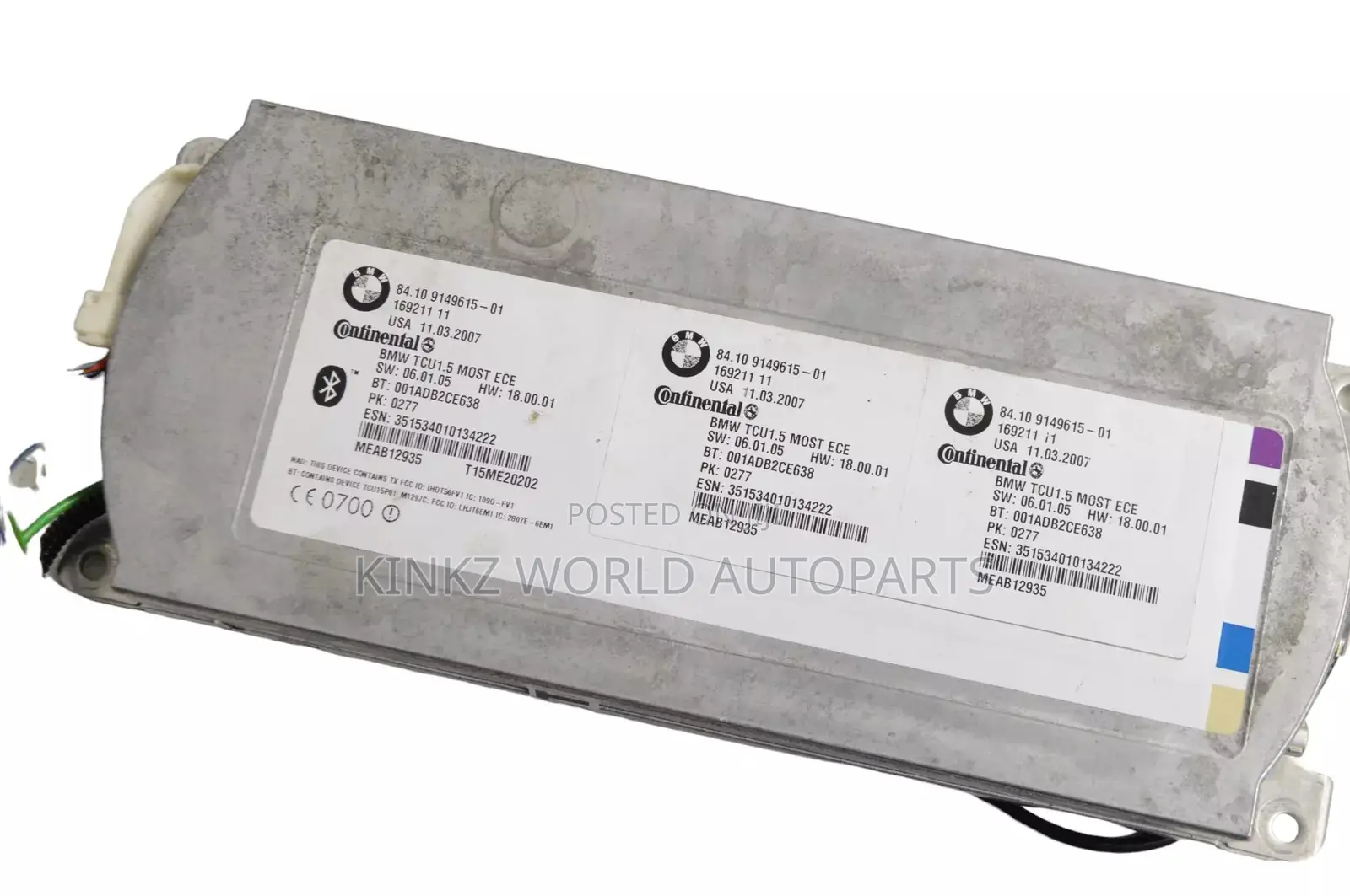 BMW X5 2007 E70, E71,E61 Bluetooth Module Hands Free 9149615
